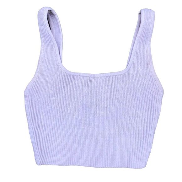 Babaton Tops - BABATON Sculpt Knit Squareneck Cropped - Small